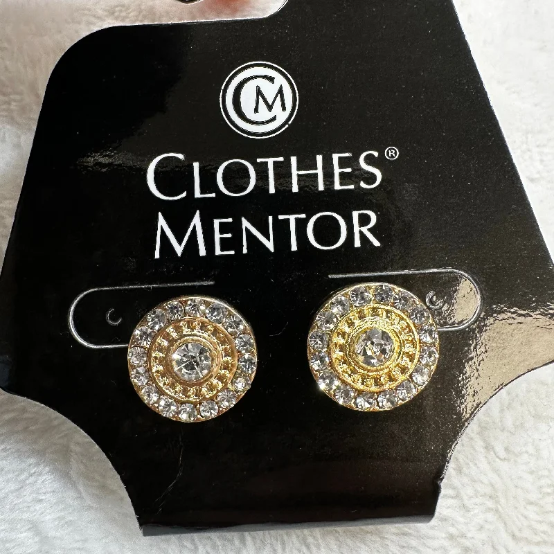 women's vintage diamond earrings -Earrings Stud By Clothes Mentor