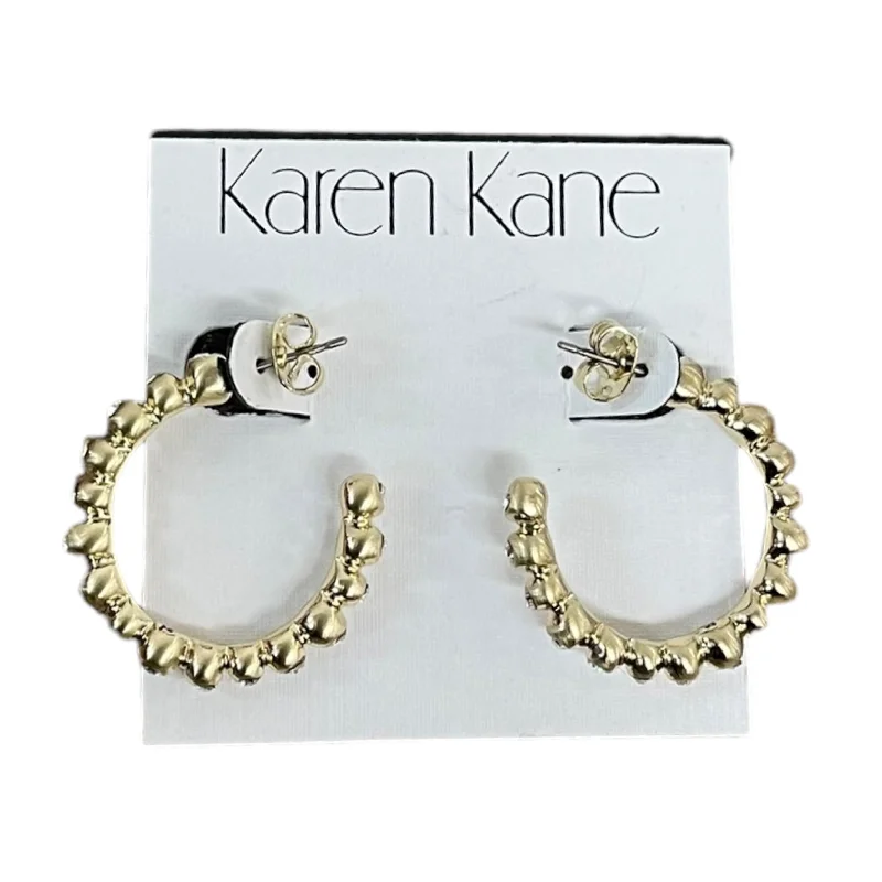 women's statement hoop earrings -Earrings Hoop By Karen Kane