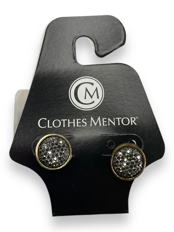 women's black stud earrings -Earrings Stud By Clothes Mentor