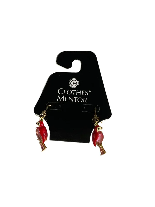 women's fashionable hoop earrings -Earrings Dangle/drop By Clothes Mentor