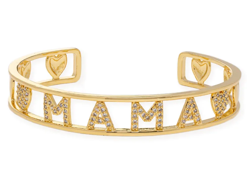 women's unique bangles -MAMA Cuff