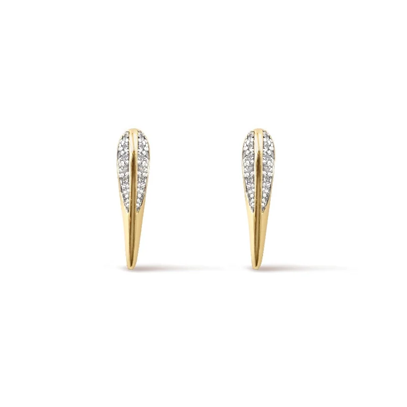 women's classic pearl stud earrings -Phoenix Bird Beak Earrings