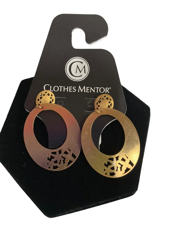 women's unique earrings -Earrings Dangle/drop By Clothes Mentor