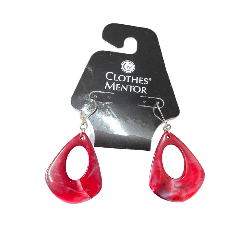 women's geometric drop earrings -Earrings Dangle/drop By Clothes Mentor