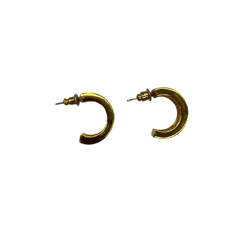 women's summer earrings -Earrings Hoop By Clothes Mentor In Gold