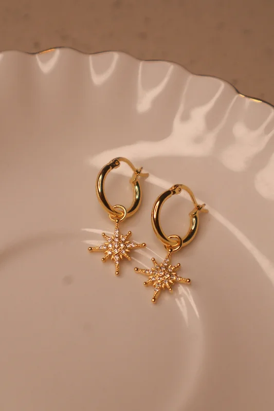 women's gold earrings -Sparkle Earrings