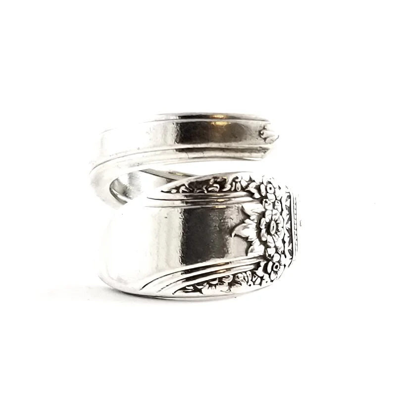 women's statement cocktail rings -Rogers First Love Wrap Around Spoon Ring