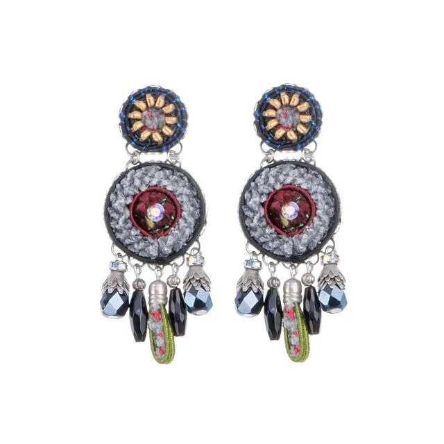 women's vintage earrings -Night Mobley Earrings