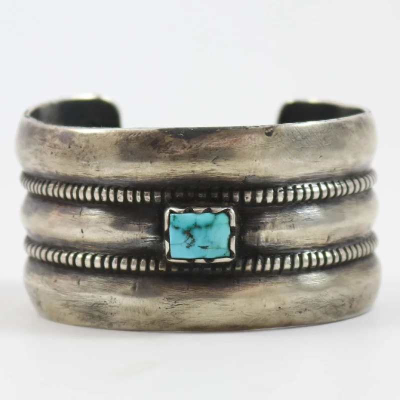 women's unique bracelets -Kingman Turqouise Cuff