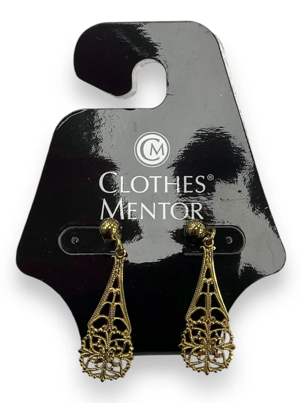 women's unique earrings -Earrings Dangle/drop By Clothes Mentor