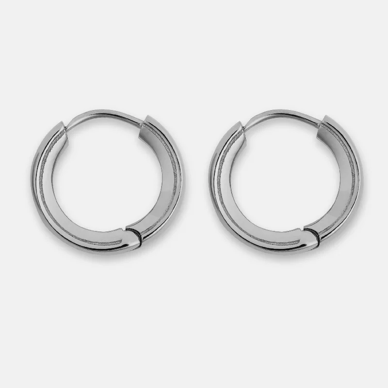 women's heart-shaped earrings -Arc