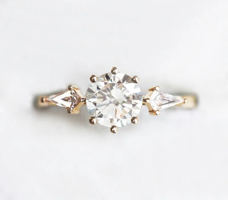 women's vintage necklaces -Jolie Diamond Ring