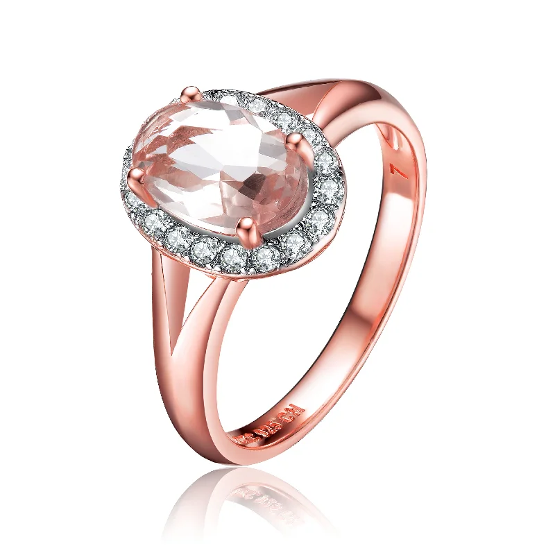 women's bridal rings -Julie Classic Oval Royal Ring