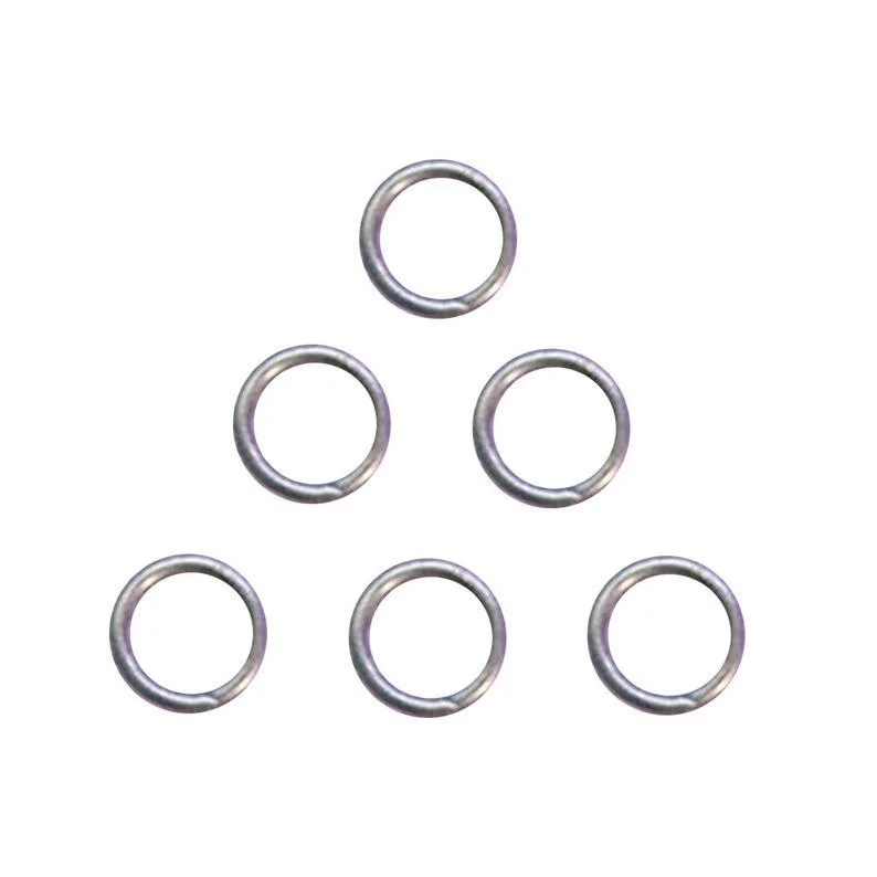 women's custom made rings -300 Pcs Silver Plated Jump Rings 6mm x 0.7mm Gauge Charms Pendants