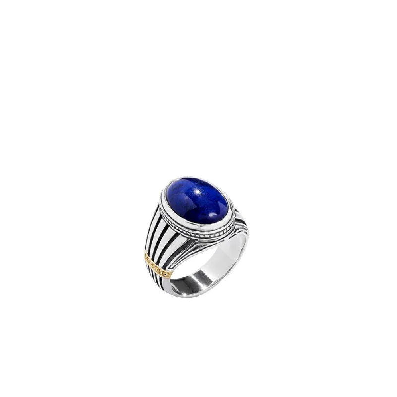 women's unique rings for her -Konstantino Perseus Oracle Lapis Ring