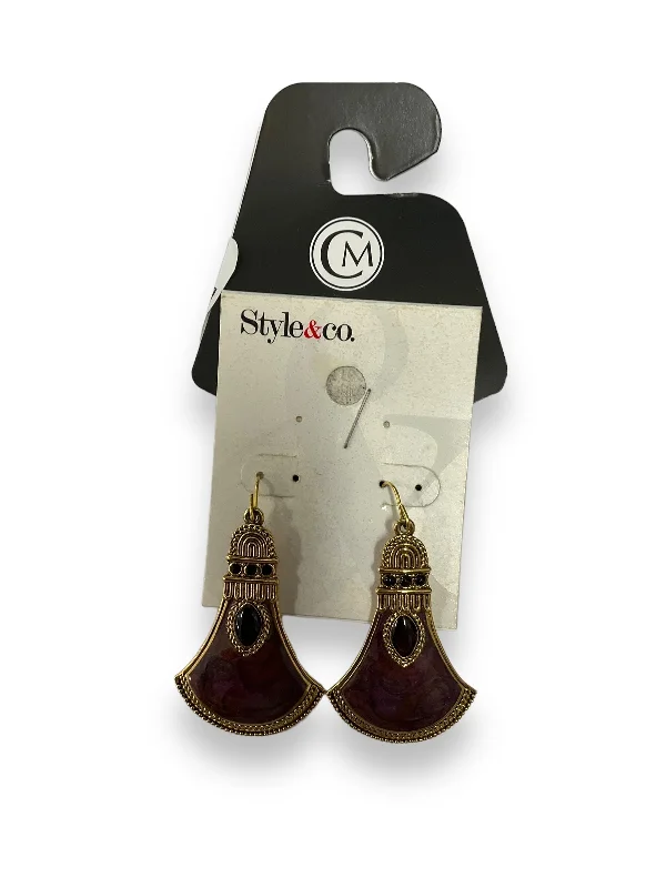 women's long dangling earrings -Earrings Dangle/drop Style And Company