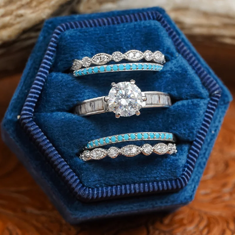 women's vintage-inspired rings -Lux Magnolia Springs