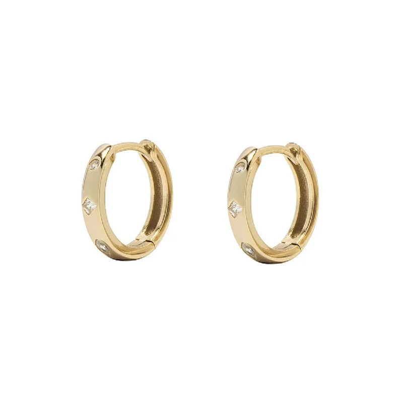 women's oversized earrings -Joie Hoops