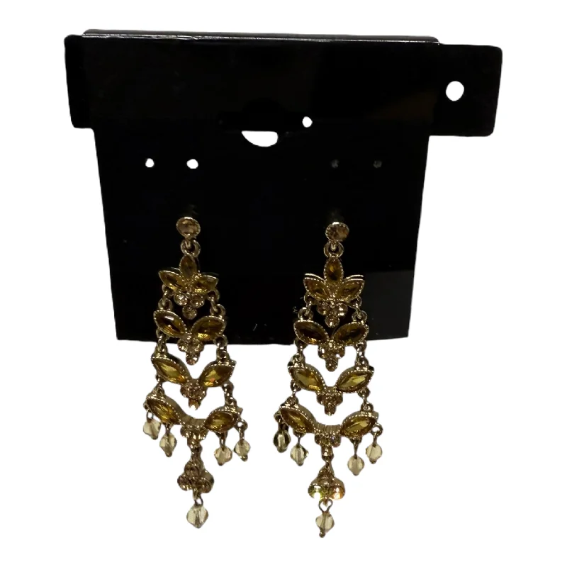 women's gold hoop earrings -Earrings Dangle/drop By Cme