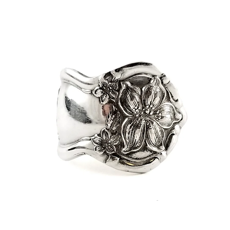 women's celestial rings -International Orange Blossom Spoon Ring