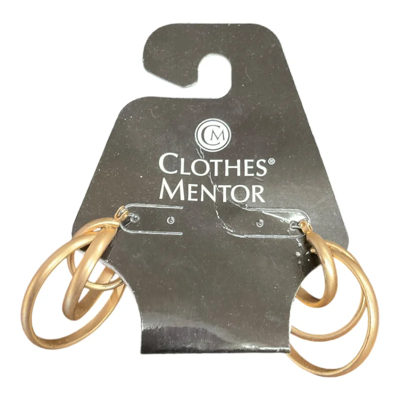 women's rose gold earrings -Earrings Dangle/drop By Clothes Mentor