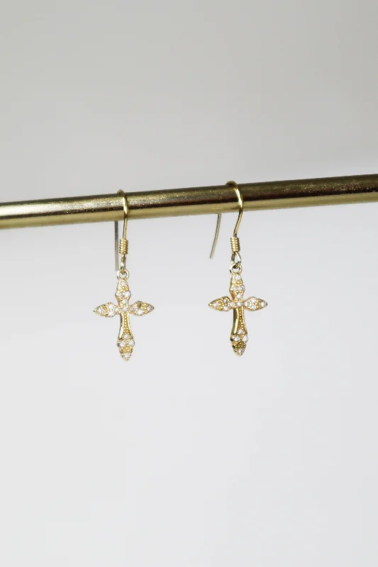 women's long dangling earrings -Heaven Earrings