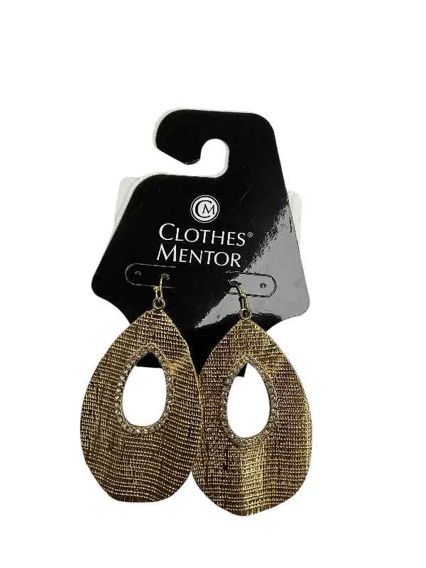 women's crystal drop earrings -Earrings Dangle/drop By Clothes Mentor