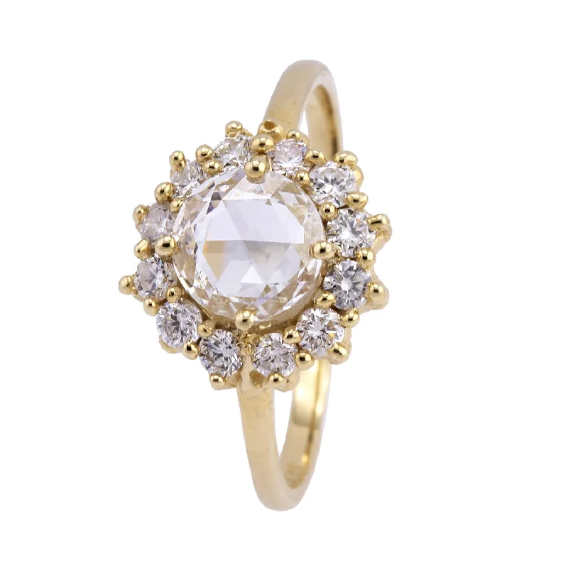 women's adjustable gemstone rings -Carnation Ring