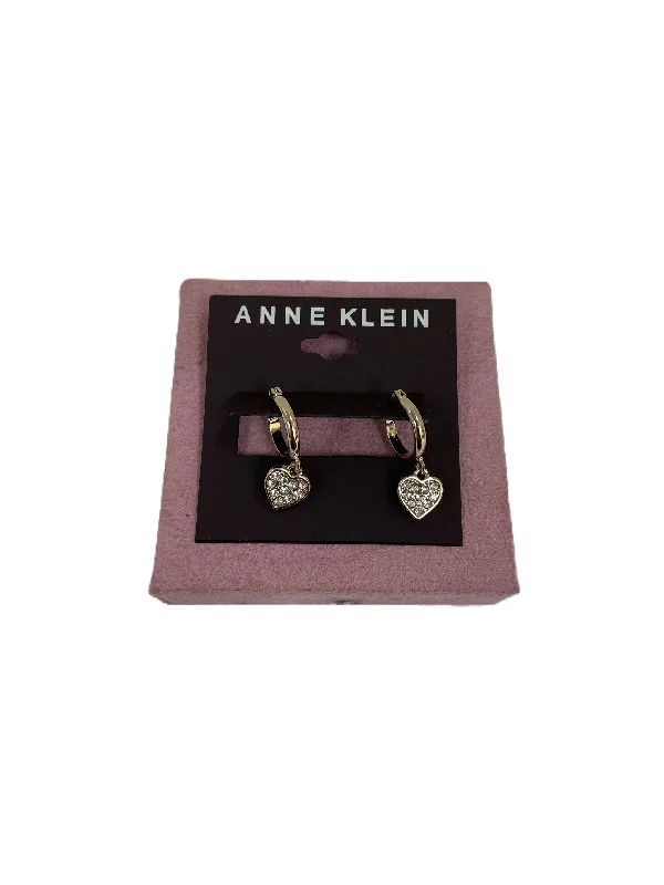 women's luxury gold earrings -Earrings Hoop By Anne Klein