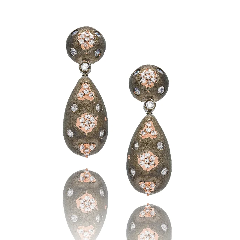 women's crystal earrings -SHAINA EARRINGS