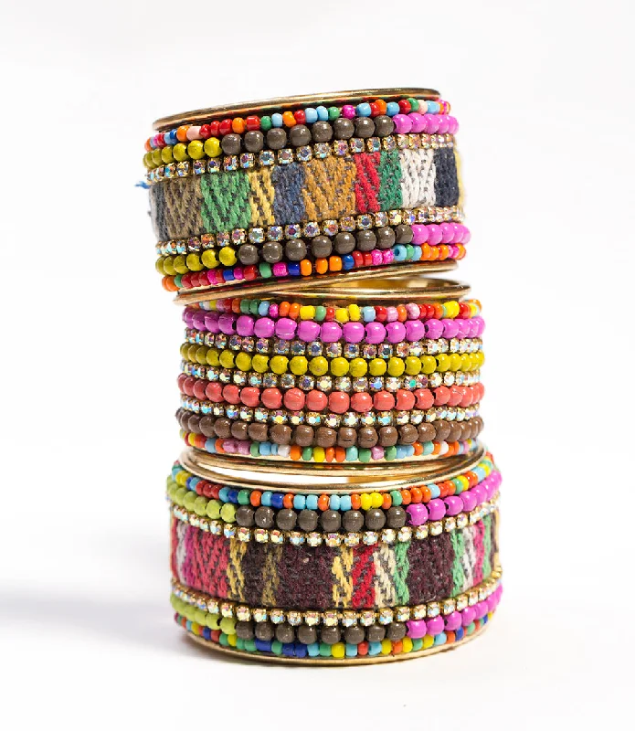 women's multi-layered bracelets -Priya Cuff