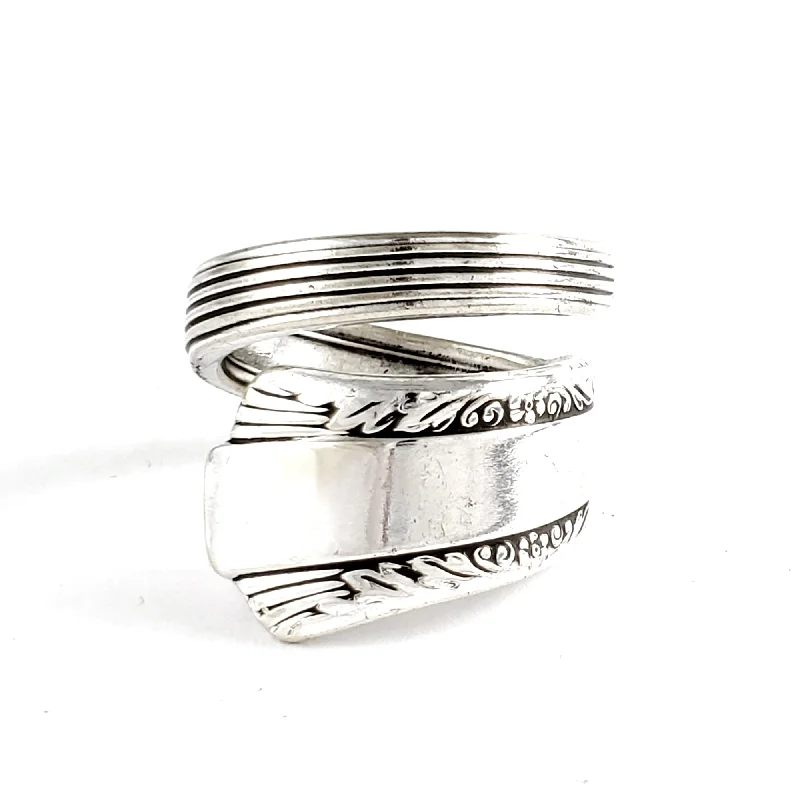 women's statement cocktail rings -Rogers Treasure Wrap Around Spoon Ring