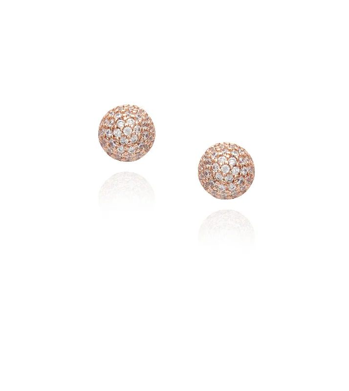 women's sophisticated earrings -DEB EARRINGS ROSE