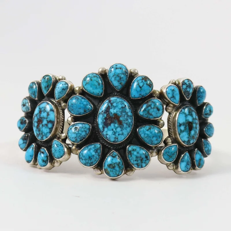 women's classic bangles -Kingman Turquoise Cuff