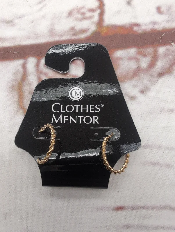 women's chic earrings -Earrings Hoop By Clothes Mentor