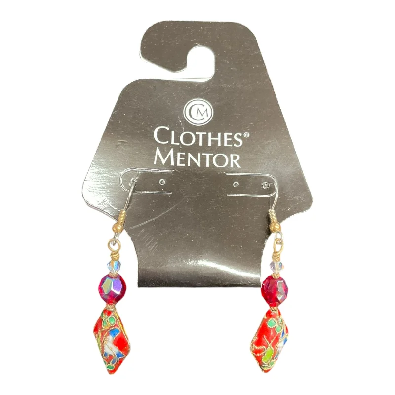 women's heart-shaped earrings -Earrings Other By Clothes Mentor