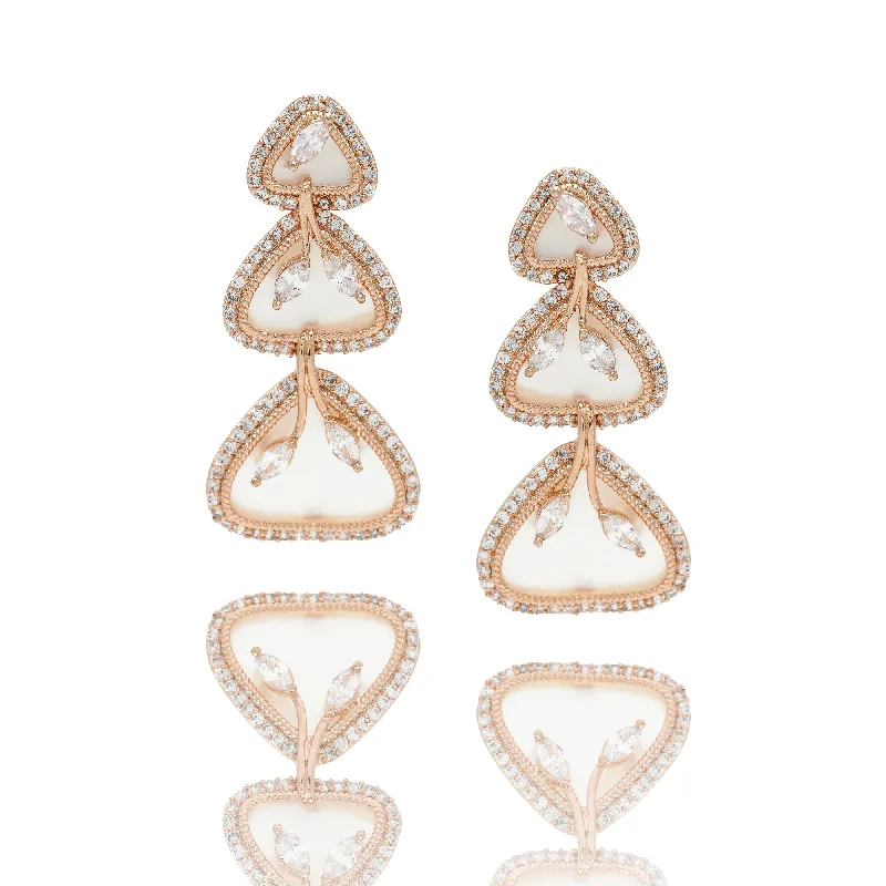 women's matching earrings -NICOLE EARRINGS