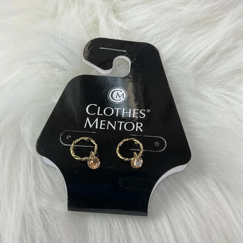 women's luxury gold earrings -Earrings Hoop By Clothes Mentor