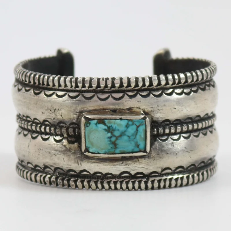 women's friendship bangles -Kingman Turquoise Cuff