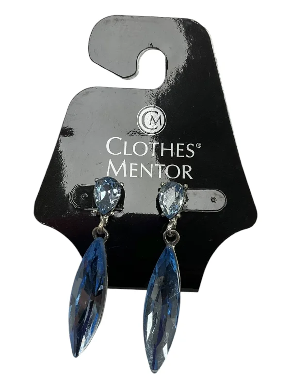 women's silver chain earrings -Earrings Dangle/drop By Clothes Mentor