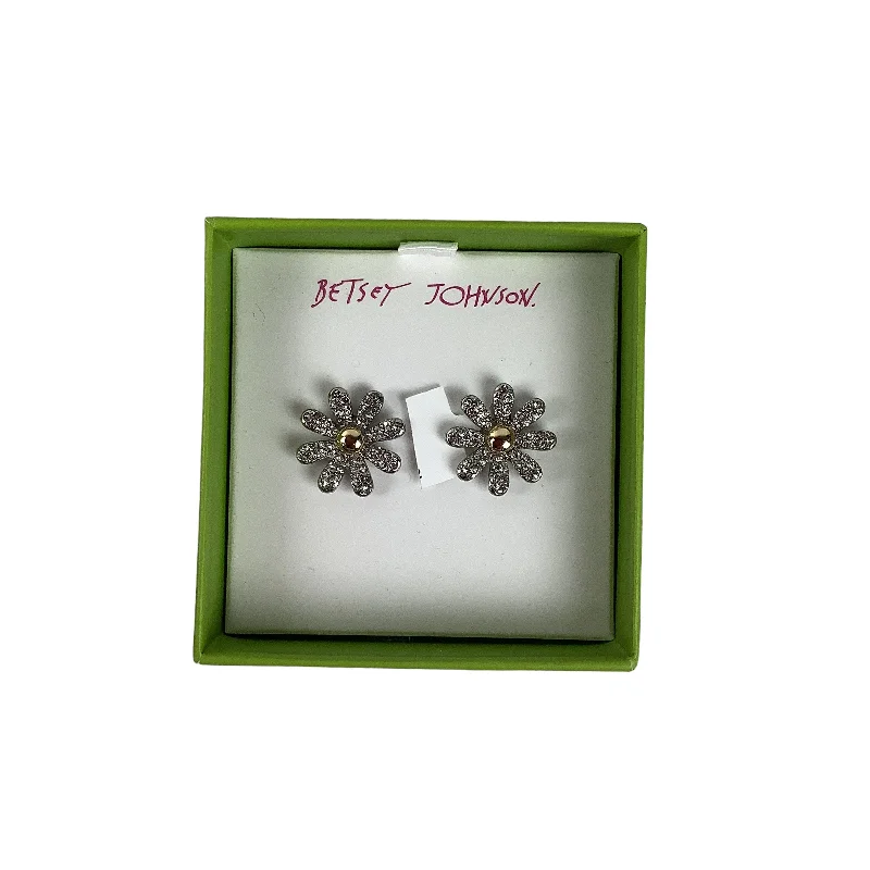 women's stylish earrings -Earrings Stud Betsey Johnson