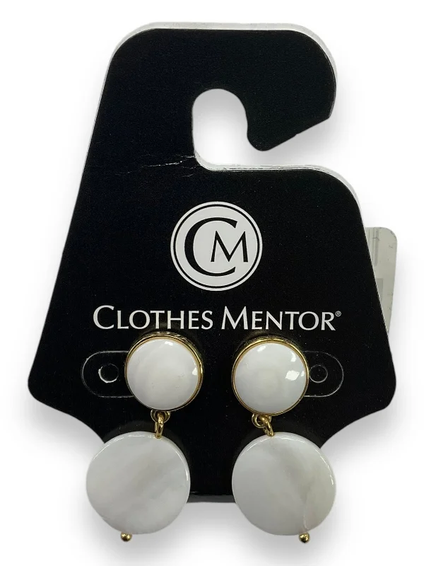 women's polished earrings -Earrings Dangle/drop By Clothes Mentor