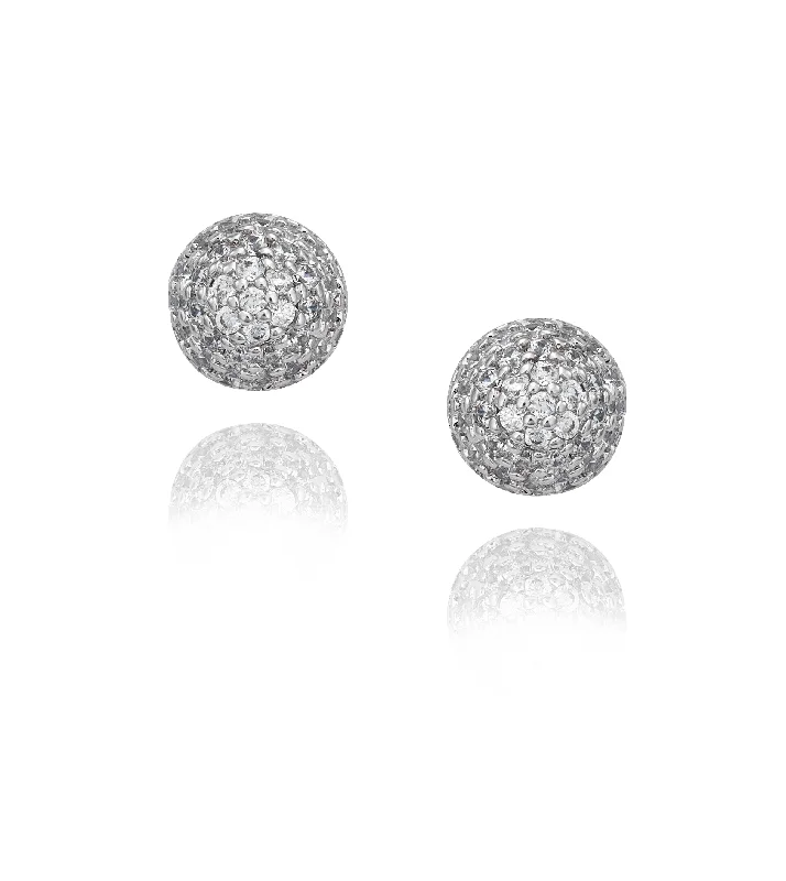 women's chandelier earrings -DEB EARRINGS SILVER