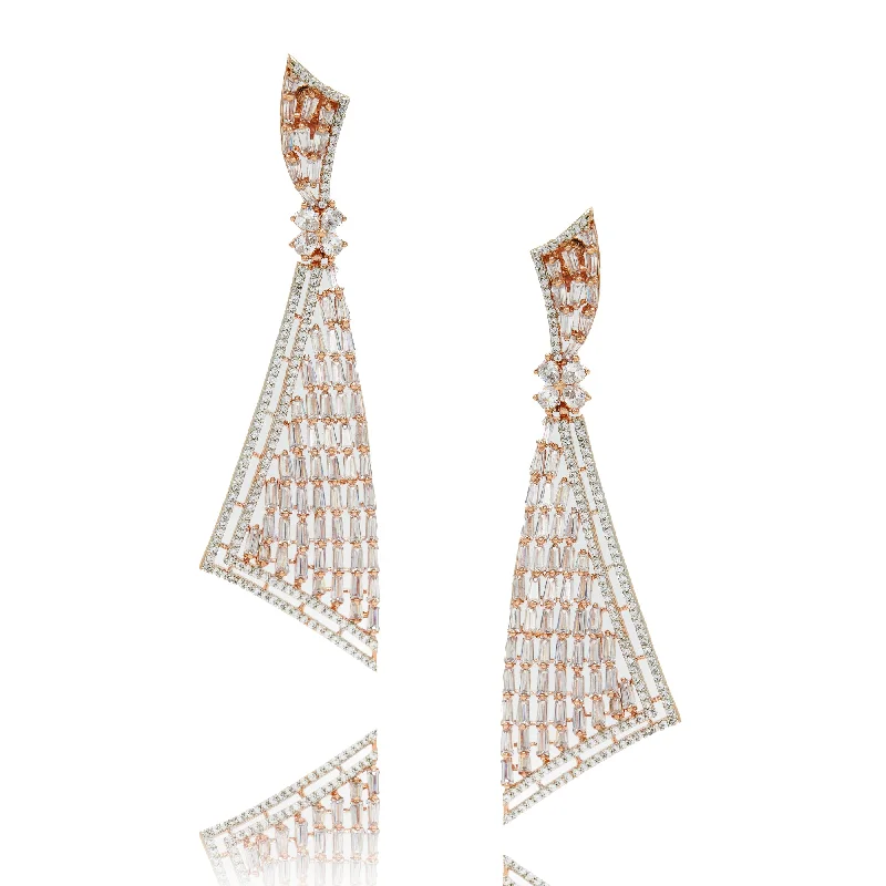 women's sterling silver earrings -SONI EARRINGS