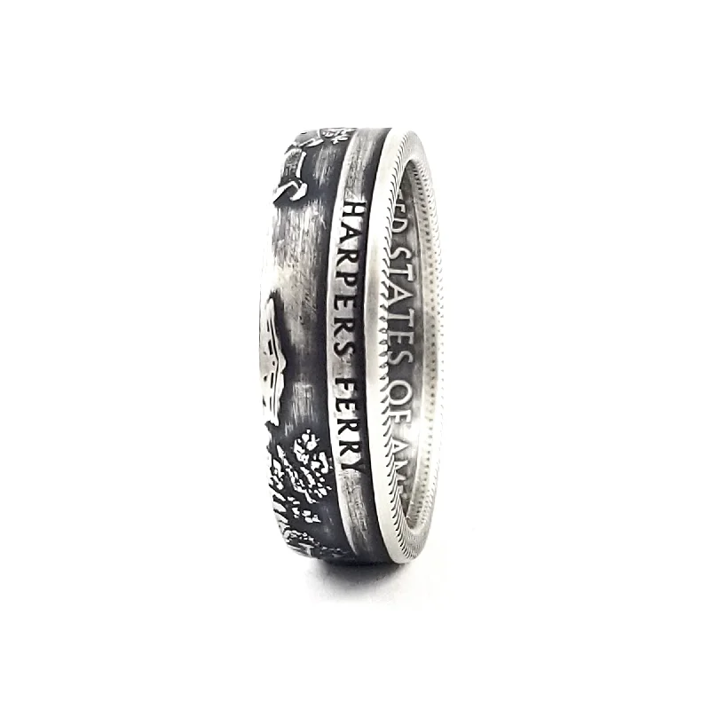 women's luxury rings -90% Silver Harpers Ferry National Park Quarter Ring