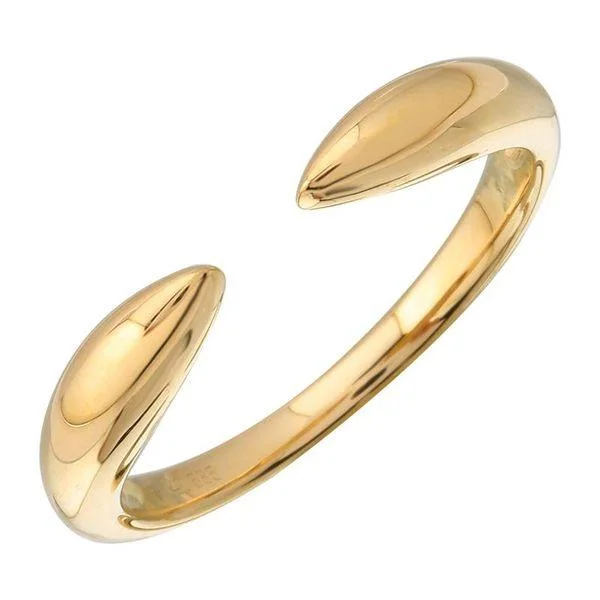 women's custom rings -3.2MM Gold Claw Ring