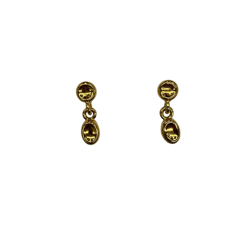 women's elegant drop earrings -Earrings Dangle/Drop By Clothes Mentor In Gold