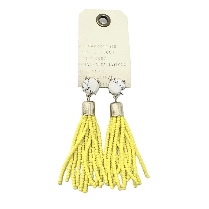 women's teardrop earrings -Earrings Dangle/drop By Anthropologie