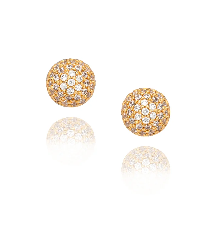 women's elegant drop earrings -DEB EARRINGS GOLD